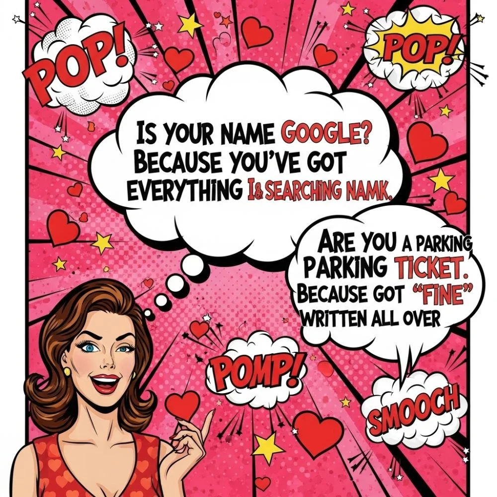 Bold Valentines Day Pick Up Lines