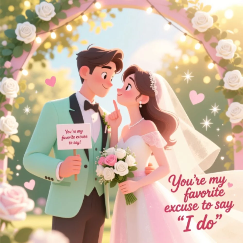 Cheeky Wedding Pick Up Lines