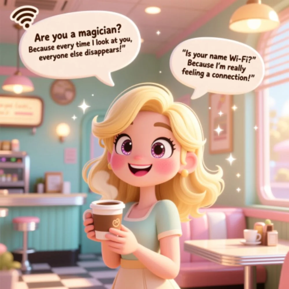 Cute Blonde Pick Up Lines