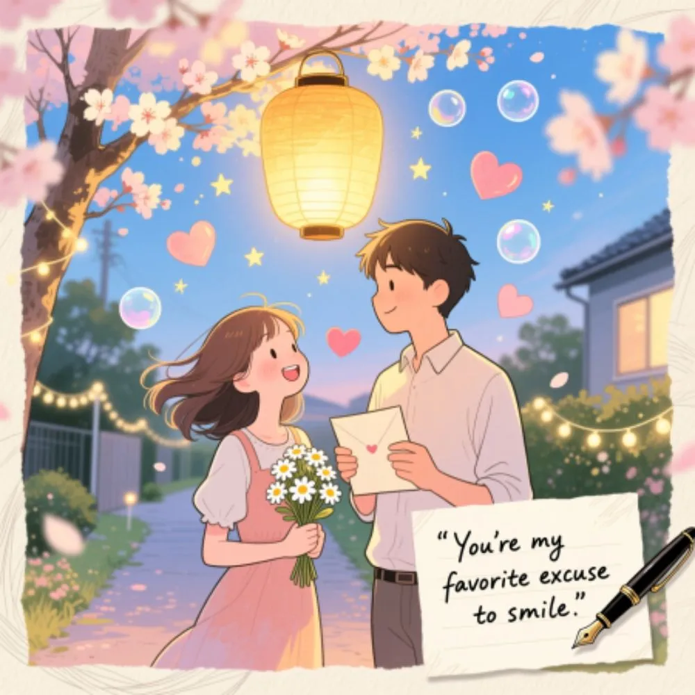 Cute & Romantic Pick Up Lines