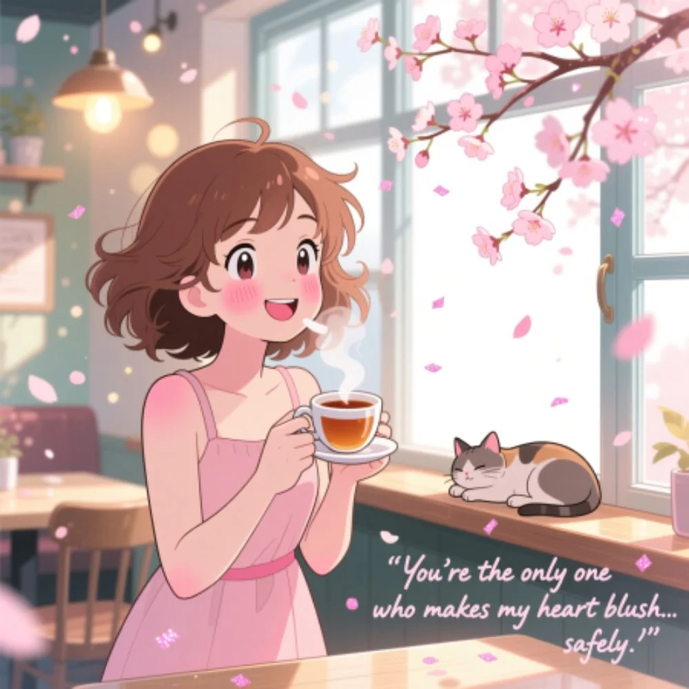 Dirty Flirty (Safe) Blush Pick Up Lines