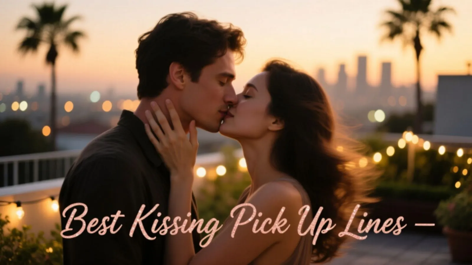 kissing pick up lines