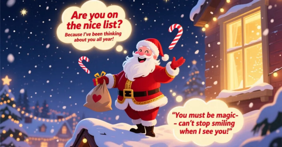 Best Santa Pick Up Lines