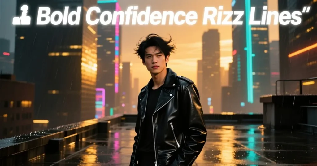 Bold Confidence Rizz Lines