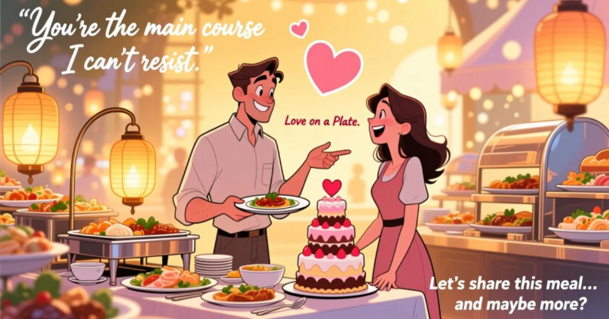 Buffet Pick Up Lines