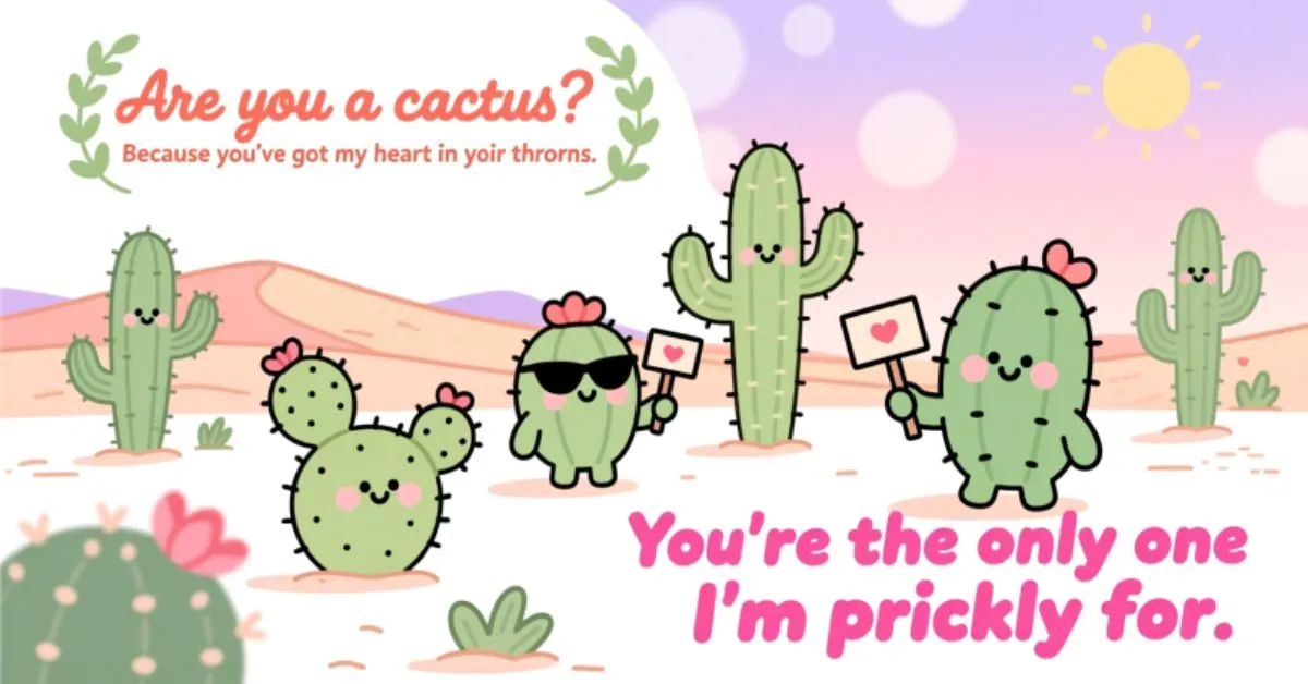 Cactus Pick Up Lines 