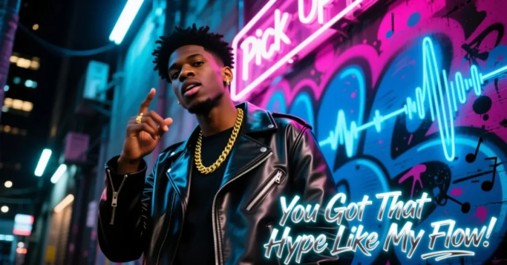 Confident Rap Pick Up Lines