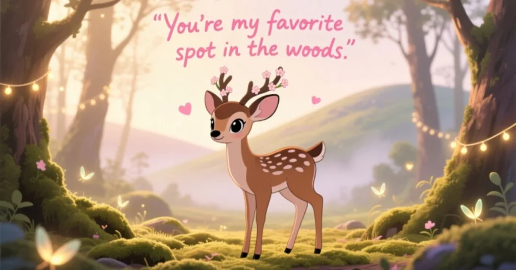 Cute Deer Pick Up Lines