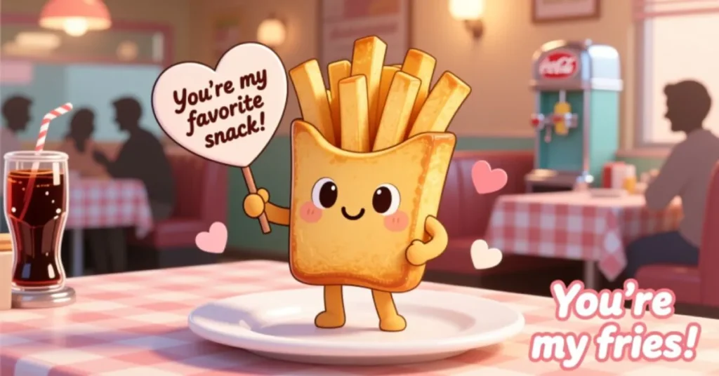 Cute French Fries Pick Up Lines