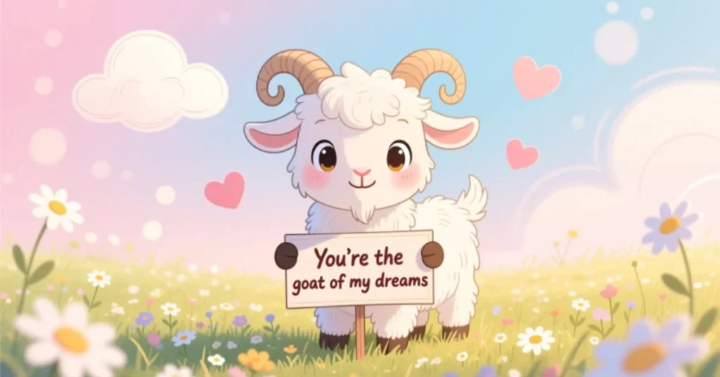 Cute Goat Pick Up Lines