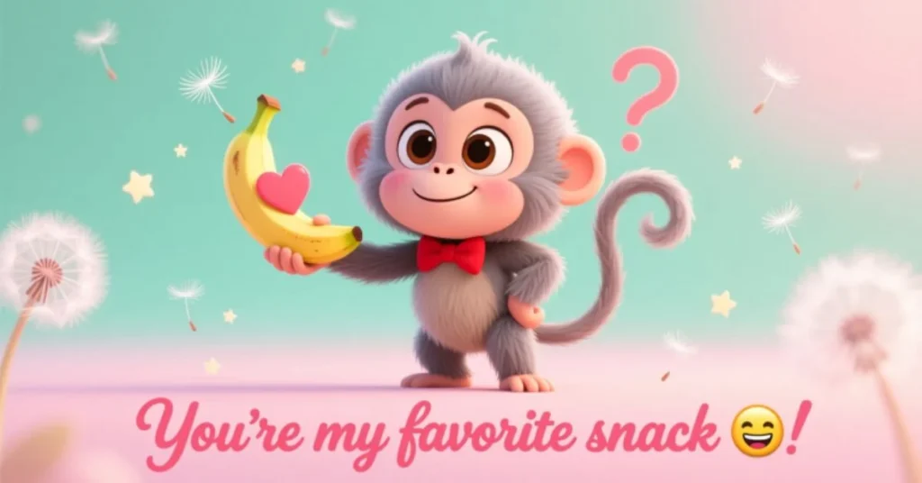 Cute Monkey Pick Up Lines 