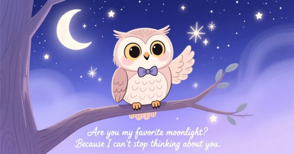 Cute Owl Pick Up Lines