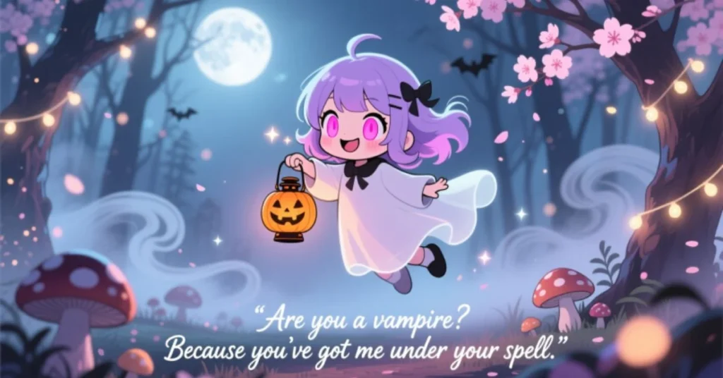 Cute & Sweet Spooky Pick Up Lines