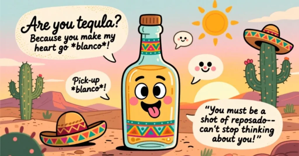 Cute Tequila Pick Up Lines 