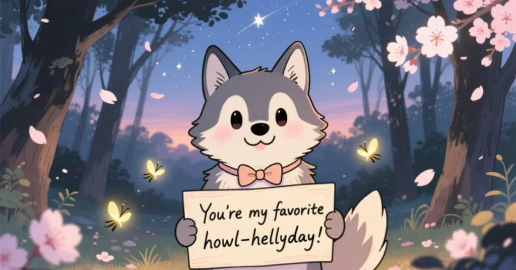 Cute Wolf Pick Up Lines 