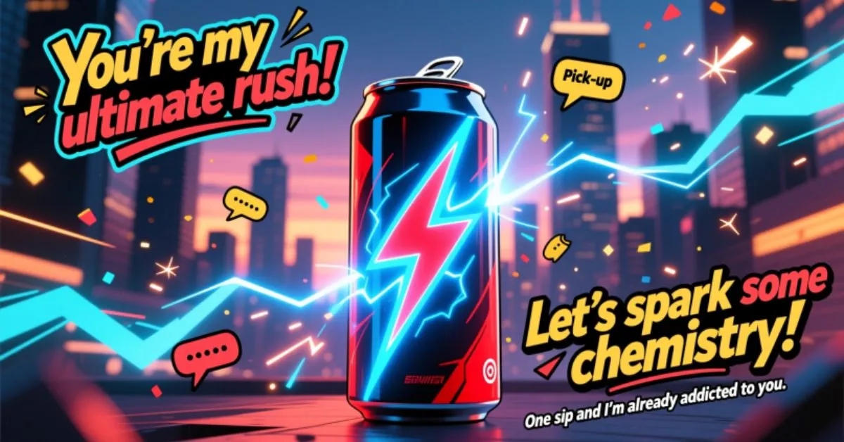 Energy Drink Pick Up Lines