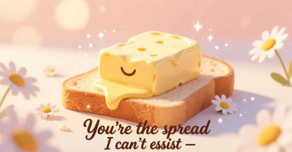 Flirty Butter Pick Up Lines