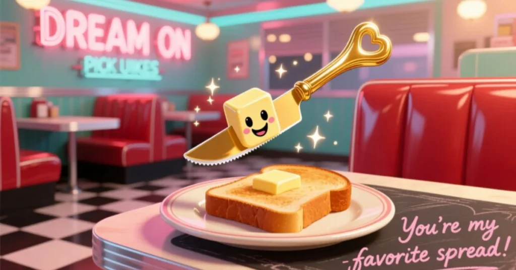 Flirty Butter Pick Up Lines