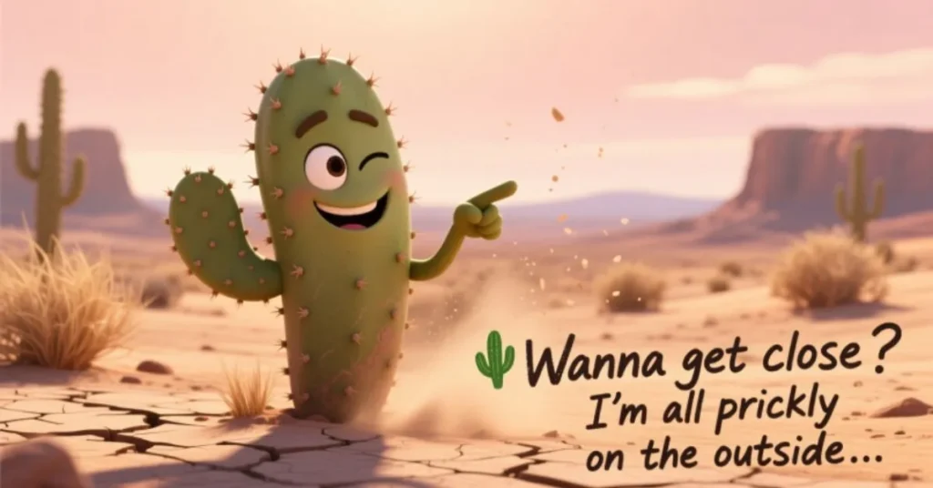 Flirty Cactus Pick Up Lines