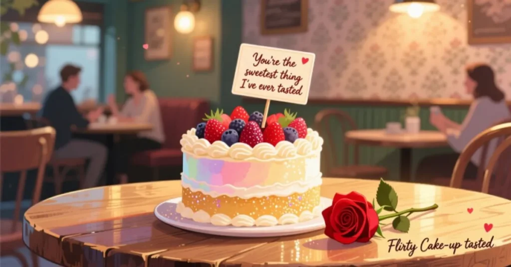 Flirty Cake Pick Up Lines 