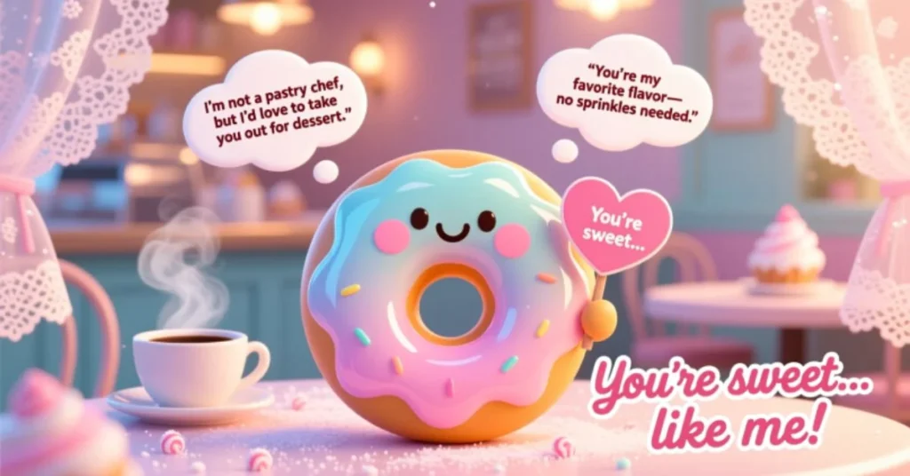Flirty Donut Pick Up Lines