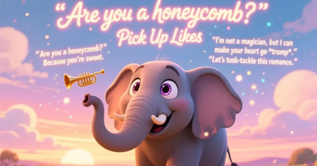 Flirty Elephant Pick Up Lines 