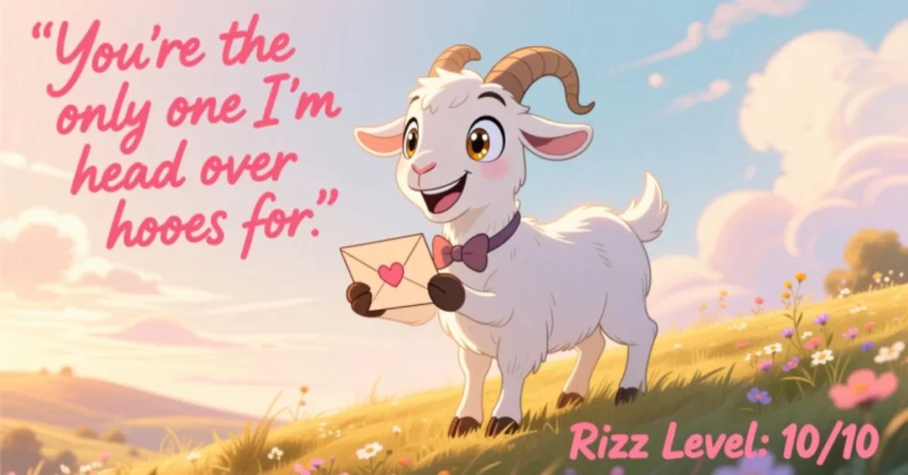 Flirty Goat Rizz Lines