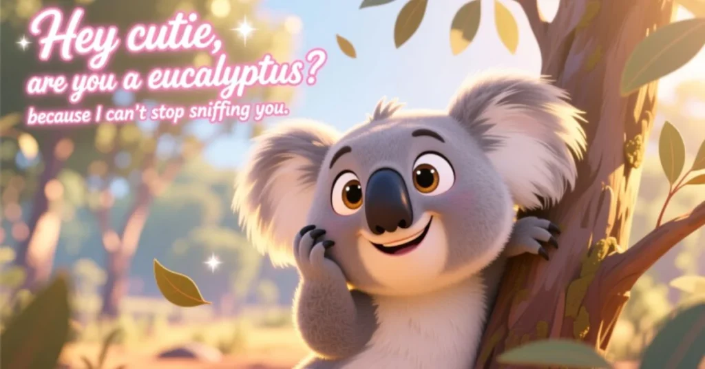 Flirty Koala Pick Up Lines