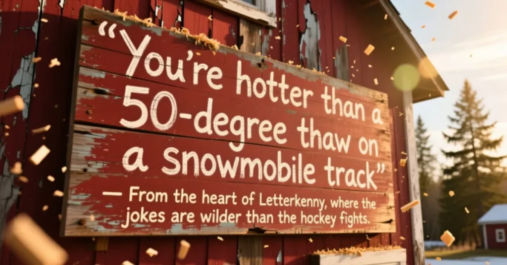 Flirty Letterkenny Rizz Lines