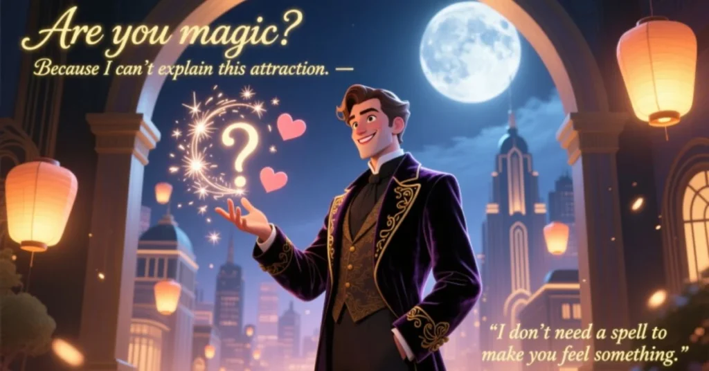 Flirty Magician Pick Up Lines