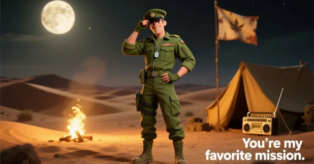 Flirty Military / Army Pick Up Lines 