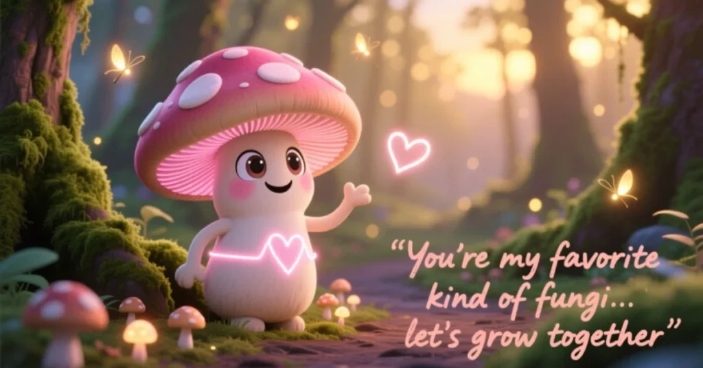 Flirty Mushroom Pick Up Lines
