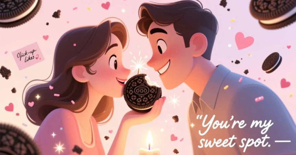 Flirty Oreo Pick Up Lines