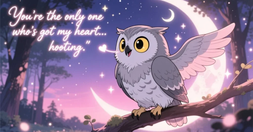 Flirty Owl Pick Up Lines