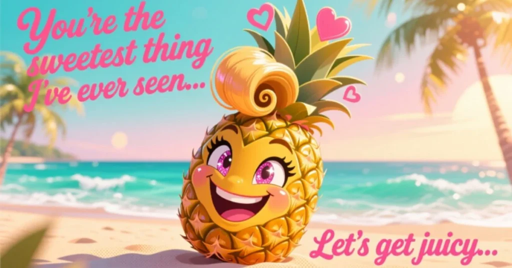 Flirty Pineapple Pick Up Lines