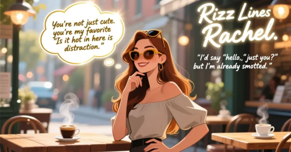 Flirty Rizz Lines for Rachel
