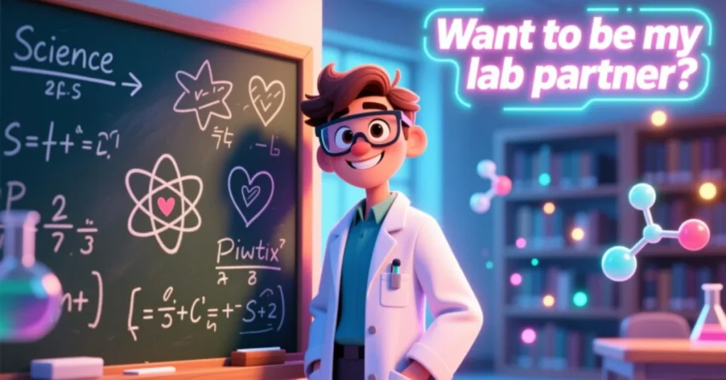 Flirty Science Pick Up Lines