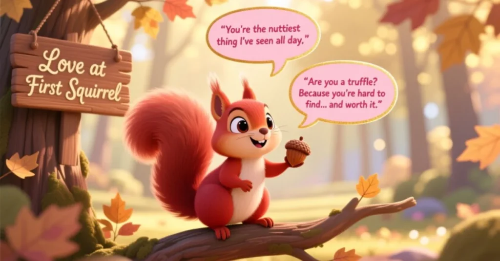 Flirty Squirrel Pick Up Lines 