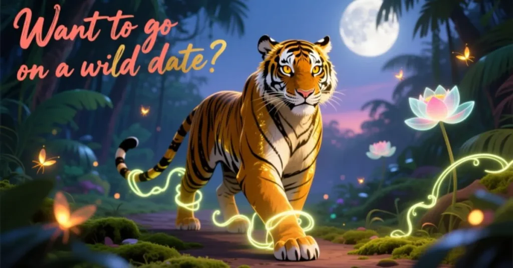 Flirty Tiger Pick Up Lines