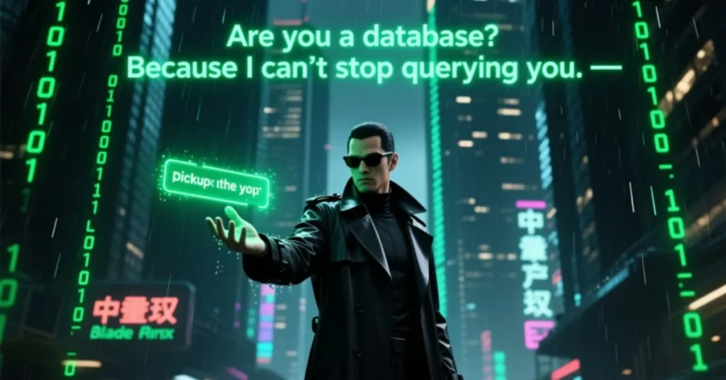 Funny Matrix Pick Up Lines