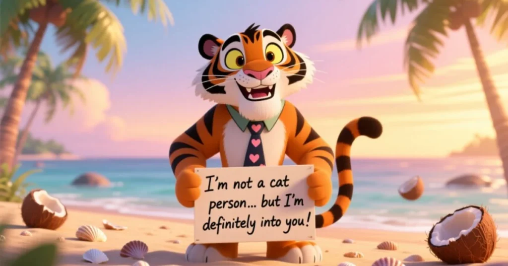 Funny Tiger Pick Up Lines