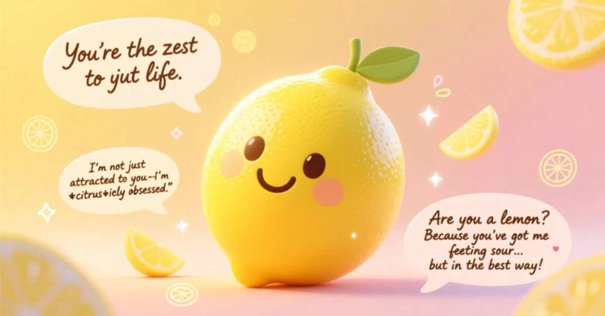 Lemon Pick Up Lines