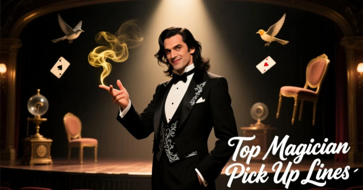 Top Magician Pick Up Lines