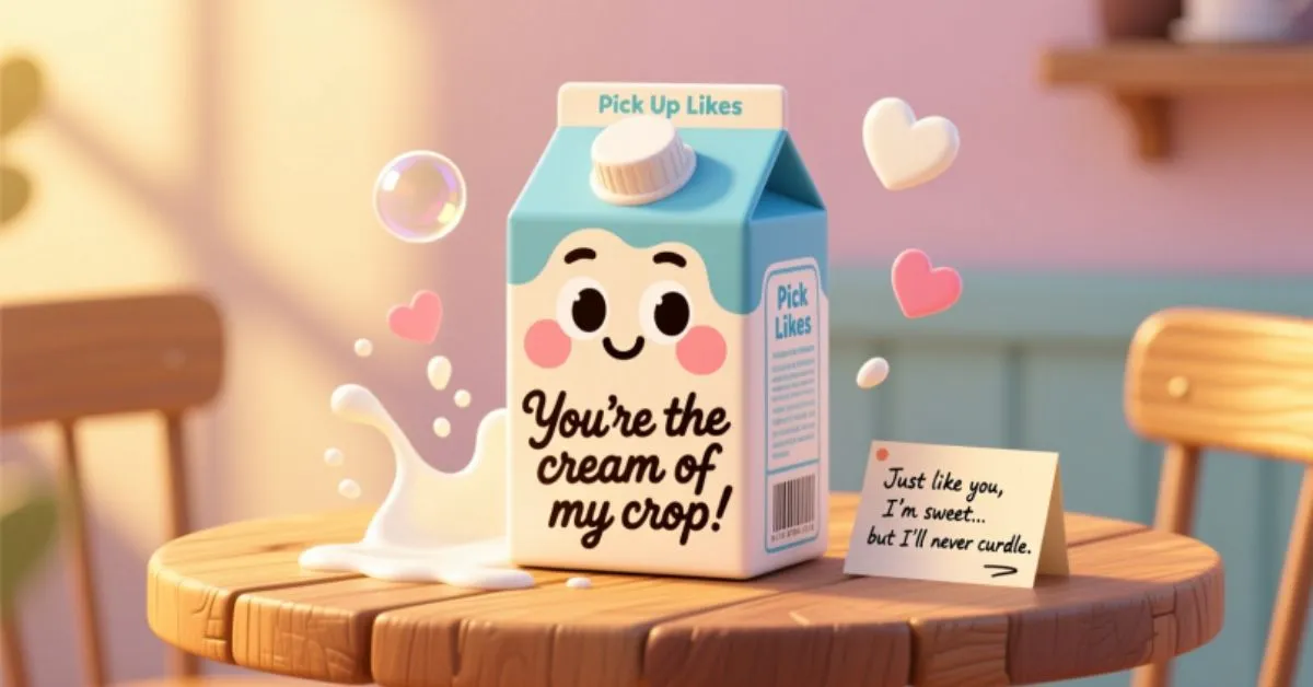 Milk Pick Up Lines