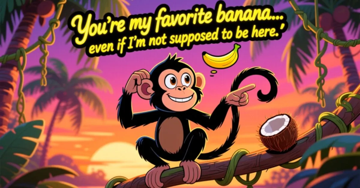 Monkey Pick Up Lines