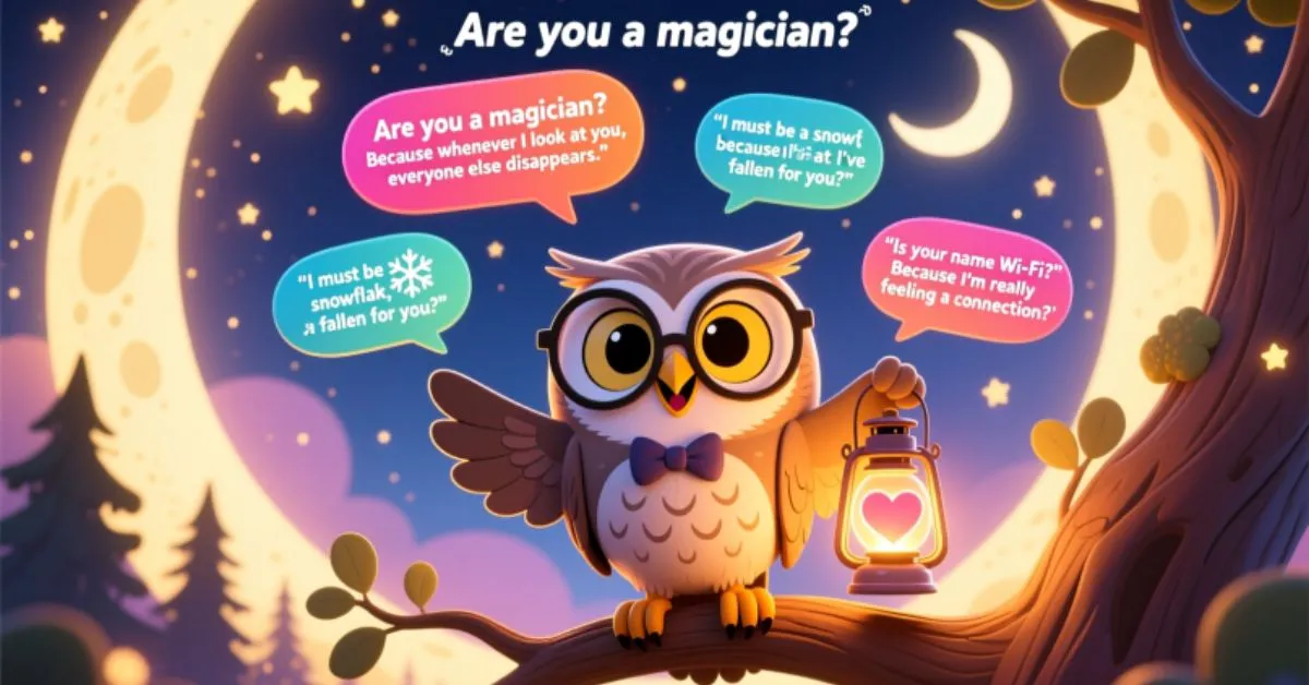 Owl Pick Up Lines