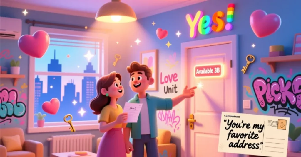 Playful Apartment Pick Up Lines