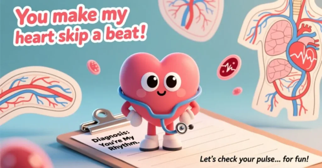 Playful Cardiology Pick Up Lines 