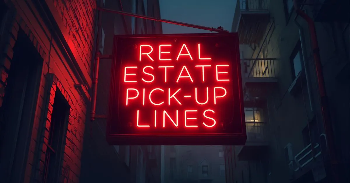 Real Estate Pick Up Lines