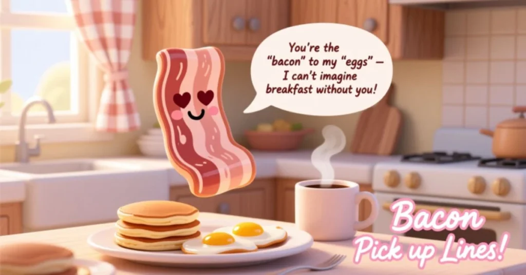 Romantic Bacon Pick Up Lines